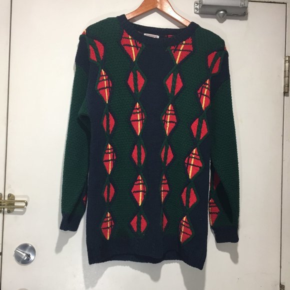 VINTAGE PBJ SPORT TALL KNITTED SWEATERS SIZE L - Picture 2 of 7